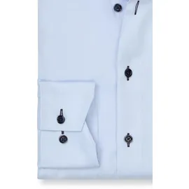 Olymp Luxor, comfort fit, Button-down", Herren, Gr. 41, Normaler Arm, hellblau, 100% Baumwolle, Hemden,