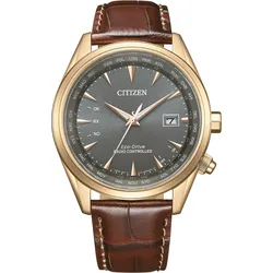 Citizen Quartz Eco-Drive Technologie" CB0273-11H" - grau,braun - 43mm