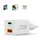 Hama Schnellladegerät, 1x USB-C 1x USB-A Mini-Ladegerät PD, 20 W weiß