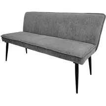 Hti-Living Polsterbank Mesilla Grau 140 x 40 x 48 cm