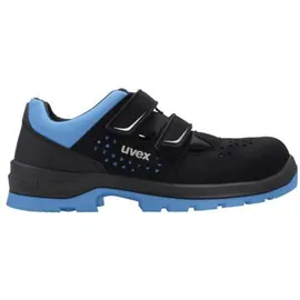Uvex 2 Xenova Sicherheitsschuh S1 Sandale 9553 micro schwarz/blau 35