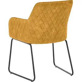 Set One by Musterring Armlehnstuhl Fontana Polyester gold 2er Set