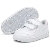 Puma Kinder Sneaker Shuffle V Inf White White-Pink Lady,