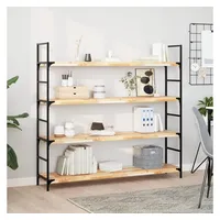 VidaXL Wandregal 140 x 30 x 4 cm Akazie