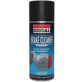 Soudal Bremsenreiniger stark entfettend schnelltrocknend für Bremsenteile Bremsbeläge Kupplungsteile 400ml Spray