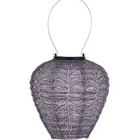 lumiz Lampion Solar 20 cm wetterfest lila