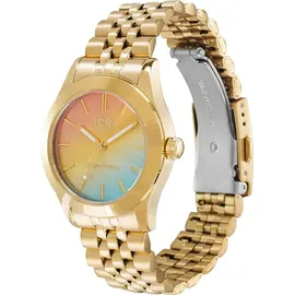 ICE-Watch - ICE steel Gold rainbow - Gold Damenuhr mit Metallarmband - 023992 (Small)