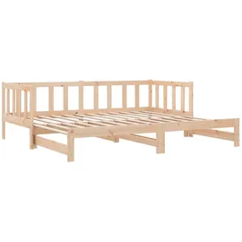 vidaXL Tagesbett Ausziehbar 90x200 cm Massivholz Kiefer