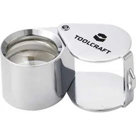 TOOLCRAFT TO-10182537 Einschlaglupe Vergrößerungsfaktor: 10 x Linsengröße: (Ø) 21mm