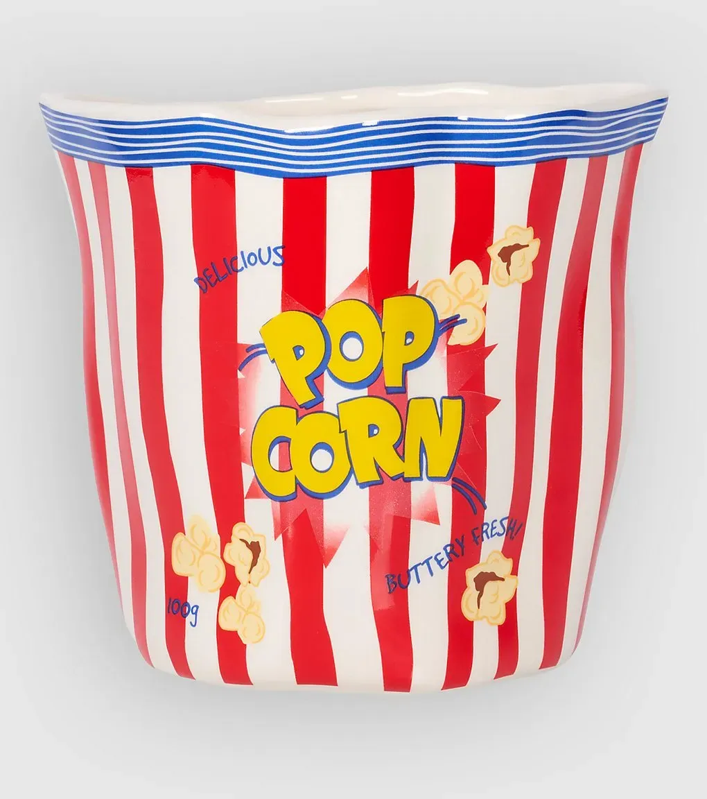 bitten Popcorn Ceramic Decoration Vase multicolor Gr. Uni