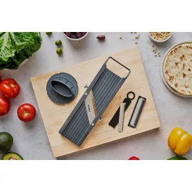 Global GEMÜSEHOBEL 64 mm Würfel/Scheiben/Julienne 1-tlg. Schwarz