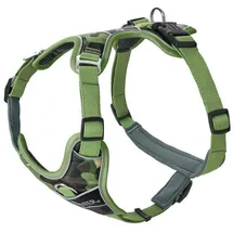 Hunter Divo Hundegeschirr Camouflage Grün L
