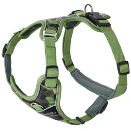 Hunter Divo Hundegeschirr Camouflage Grün L