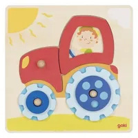 GoKi Steckpuzzle Traktor