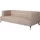 xl moebel gmbh Büroeinrichtung Sofa Couch 2 Sitzer Arbeitszimmer Polstersofa Kunstleder Möbel - Beige