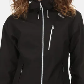 Regatta Birchdale Damen Regenjacke Schwarz 40