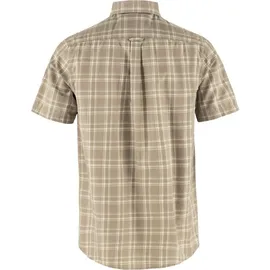 Fjällräven Övik Lite Shirt SS Hemd Fossil/Chalk Rose XXL