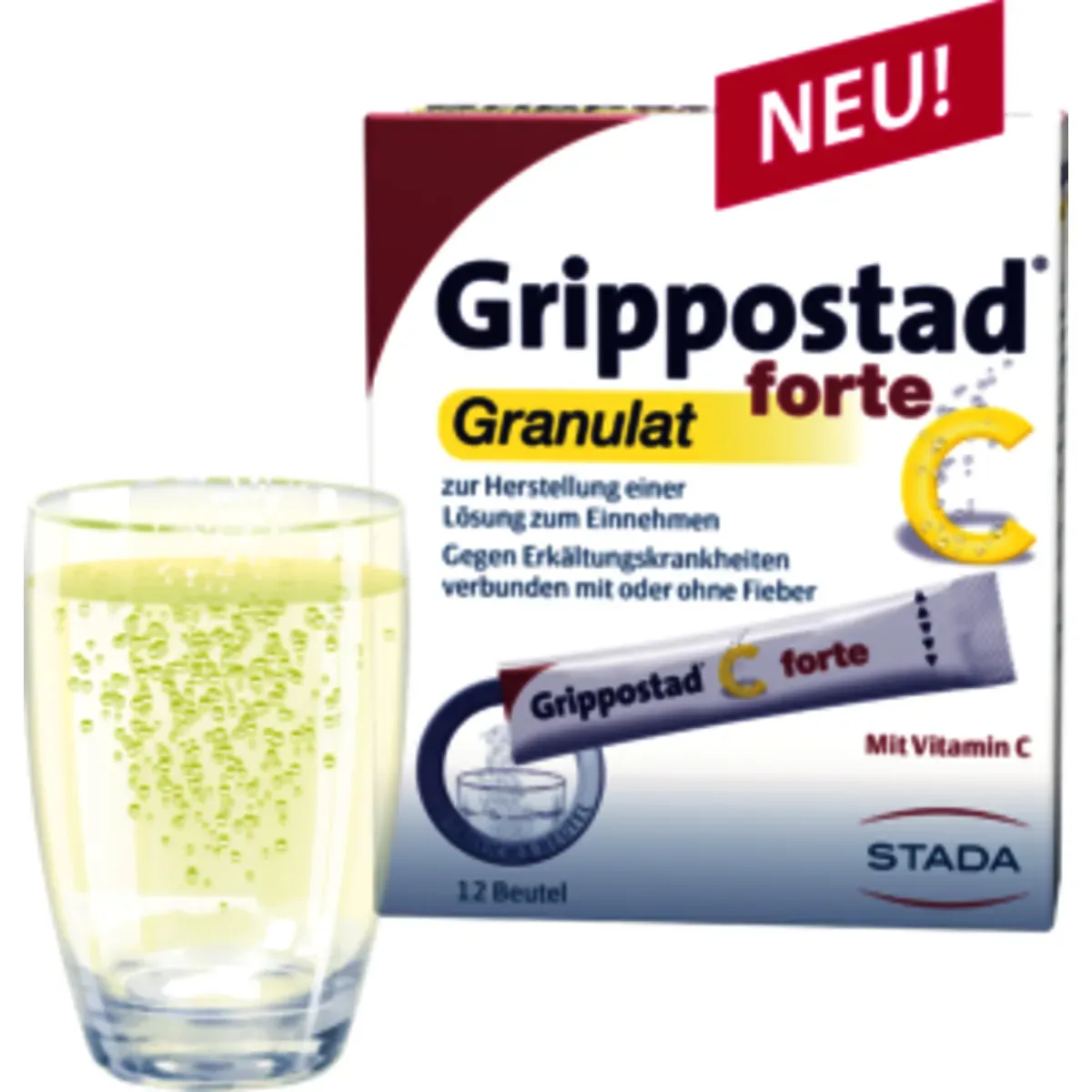 Preisvergleich Produktbild Grippostad C Forte Granulat