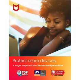 McAfee Total Protection 2025 10 Geräte 1 Jahr DE Win Android iOS