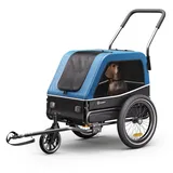 Hundeanhänger 2-in-1 Fahrradanhänger Anhänger Hund Fahrrad Hundefahrradanhänger