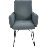 K+W Komfort & Wohnen Armlehnstuhl blau