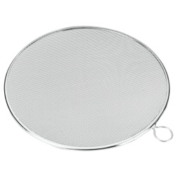 Metaltex Gasflammsieb, Draht, Feuerverzinktes Flammensieb mit Drahtgewebe, Durchmesser: 21 cm