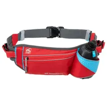 Kurgo On Trail Laufgürtel Rot/Blau/Grau
