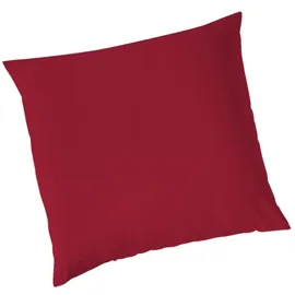 VARIO Kissenbezug Jersey 80 x 80 cm Rot
