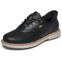 SKECHERS Damen Go Golf Prestige Sl Waterproof Spiked Golf Shoes Slip-InTurnschuhe, Black/Gold, 38 EU