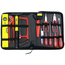 FAMEX Werkzeugtasche 10-tlg. schwarz