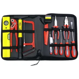 FAMEX Werkzeugtasche 10-tlg. schwarz