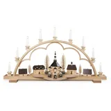 Müller GmbH Schwibbogen Seiffener Dorf 102 cm