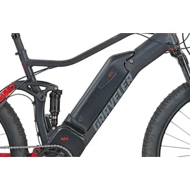 Prophete Graveler e9000 27,5 Zoll RH 48 cm schwarz matt/rot