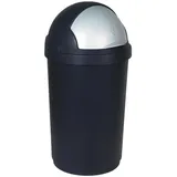 Curver 50 l Schwarz/Silber