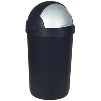 Curver 50 l Schwarz/Silber