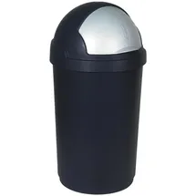 Curver 50 l Schwarz/Silber