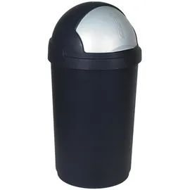Curver 50 l Schwarz/Silber