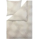 Estella Brunico Grafisch Beige/Braun 135 x 200 cm + 80 x 80 cm