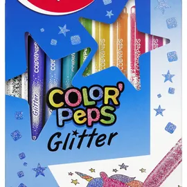 Maped Color'Peps Glitter Glitzer-Filzstifte sortiert, 10er-Set (847110)