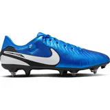 Nike Herren Legend 10 Academy Sg-Pr Fussballschuh, Signal Blue/White, 40.5 EU