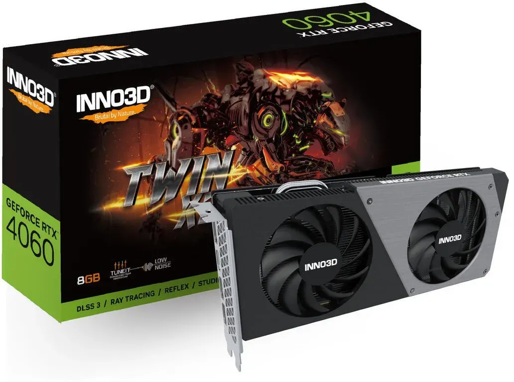 INNO3D GeForce RTX 4060 Twin X2 | 8GB GDDR6