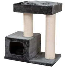 Quapas! Bandit Kratzbaum 76 x 45 x 82 cm dunkelgrau