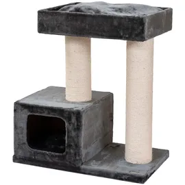 Quapas! Bandit Kratzbaum 76 x 45 x 82 cm dunkelgrau