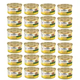 GOURMET Gold Succulent Delights Nassfutter mit Huhn für adulte Katzen 24x85g