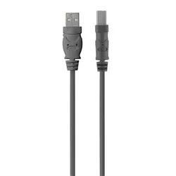 Belkin USB 2.0 A - USB 2.0 B, 3m USB Kabel USB A USB B Grau