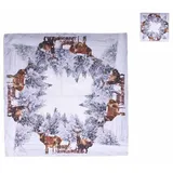 Mojawo 2er Platzset Weinachtsmotiv-M115850-Elch