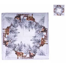 Mojawo 2er Platzset Weinachtsmotiv-M115850-Elch