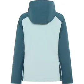 KILLTEC Winterjacke KILLTEC "KSW 256 WMN SKI JCKT", Damen, Gr. 36, hell eisblau, Obermaterial: 100% Polyester. Futter: 100% Polyester, Jacken Winterjacke, mit abnehmbarer Kapuze, wasserdicht, atmungsaktiv, winddicht