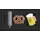 Moleskine Country Pins Deutschland (2er-Set), Brezel+ Bier
