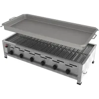 ChattenGlut Gasbräter 6-flammig 1140 x 530 x 270 cm